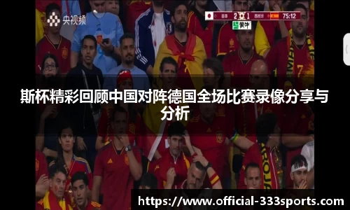 斯杯精彩回顾中国对阵德国全场比赛录像分享与分析